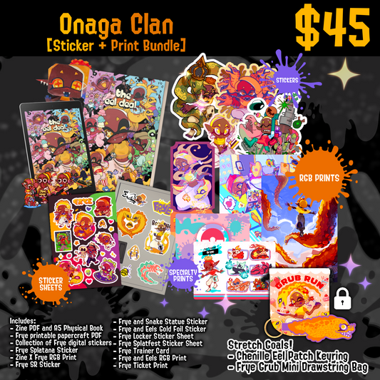 Onaga Clan [Sticker + Print Bundle]
